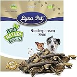 Lyra Pet® 5 kg getrockneter Pansen Rinderpansen Kauartikel Kausnack 2 - 10 cm