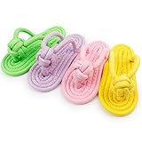 Namgiy Hundespielzeug Kauspielzeug für Haustiere, bissfest, interaktive Übung, gesunder Knoten, Hausschuhe für Hunde, Spielzeug, Haustierbedarf, zufällige Farbe