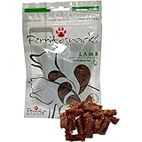 Perrito Lamm Leckerlie, getreidefrei, glutenfrei, weiche Snacks, Leckerlis für ernährungssensible Hunde und Katzen, 50 g Beutel