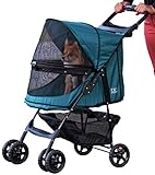 Rosewood 02669 Pet Gear Hundebuggy ohne Reißverschlüsse, smaragdgrün