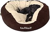 Knuffelwuff Hundebett Dooly aus Velours L 80 x 80cm