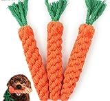 Hund Spielzeug Karotte Seil Welpen-Kauen-Spielzeug Teetasse Reinigung Fun Outdoor Training Supplies, 20-23cm Huangchuxin