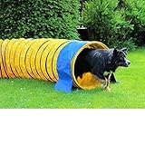 Procyon Profi Agility Tunnel 360° mit Stützsandsäcken nach FCI-Standard L=5m Ø60cm