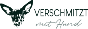 Verschmitzt mit Hund